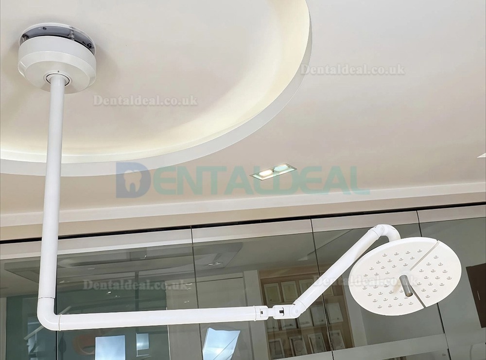 KWS KD-2036D-4 80W Ceiling-Mounted Dental Surgical Light Shadowless Dental Exam Lamp